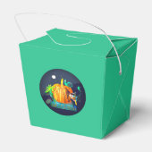  Halloween Animals & Pumpkin Trick or treat  Bedankdoosjes (Achterkant)