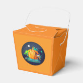  Halloween Animals & Pumpkin Trick or treat box  Bedankdoosjes (Voorkant Zijde)