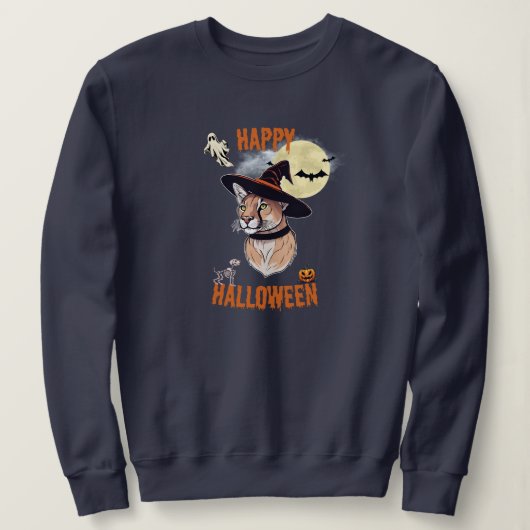 halloween animals trui (Design voorkant)