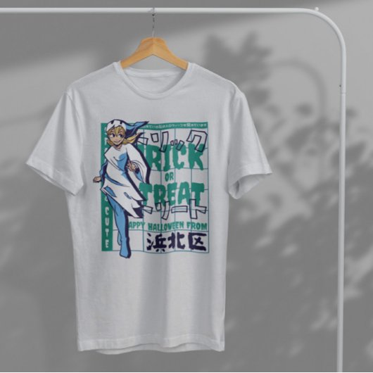 Halloween Anime Girl T-shirt