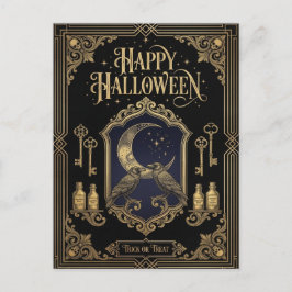 Halloween Ansichtkaart Briefkaart