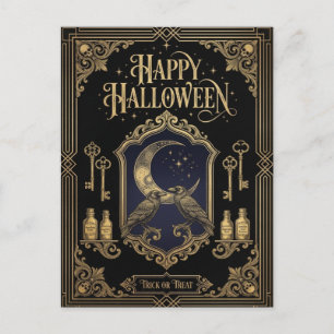 Halloween Ansichtkaart Briefkaart