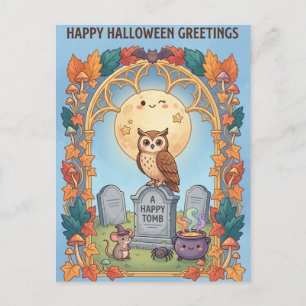 Halloween Ansichtkaart Briefkaart