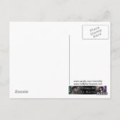 Halloween Ansichtkaart Gotische Heks en Duivel Kun Briefkaart (Achterkant)
