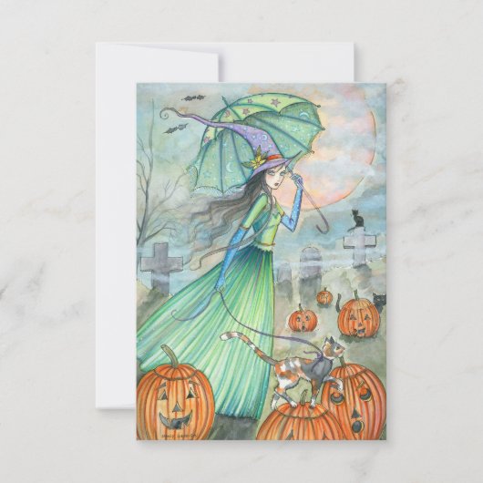 Halloween Ansichtkaart Kaart (Voorkant)