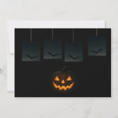 Halloween-ansichtkaarten met pompoenen kaart (Voorkant)