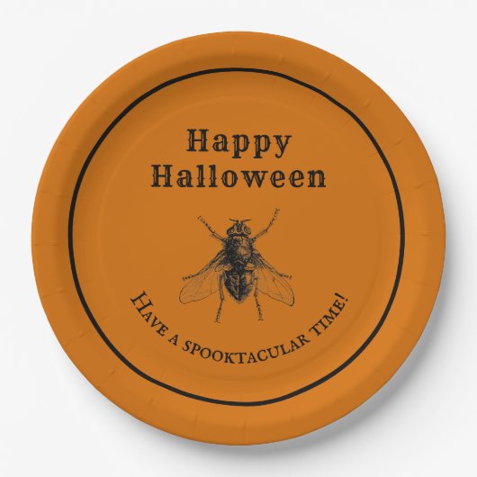 Halloween Antiek Insect Paper Bord (Voorkant)