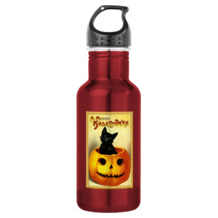 HALLOWEEN Antieke Jack O Lantern Waterfles