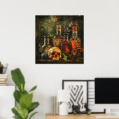 Halloween  Apothecary Poster (Thuiskantoor)
