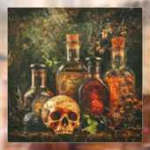 Halloween  Apothecary Window Cling Raamsticker (Vel 2)