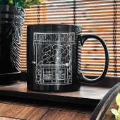 Halloween apotheek technicus, grappige apotheker koffiemok