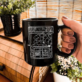 Halloween apotheek technicus, grappige apotheker koffiemok