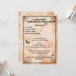 Halloween Apotheek Toverdrank Feestje Kaart