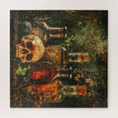 Halloween  Apotheker Puzzel (Horizontaal)
