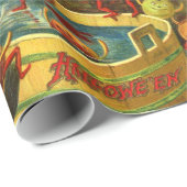 Halloween Apple Bobbing Cadeaupapier (Rol Hoek)