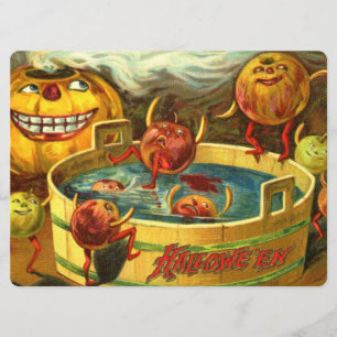 Halloween Apple Bobbing Kaart