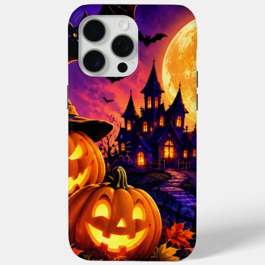 Halloween Apple iPhone 15 Pro Max hoesje (Achterkant)