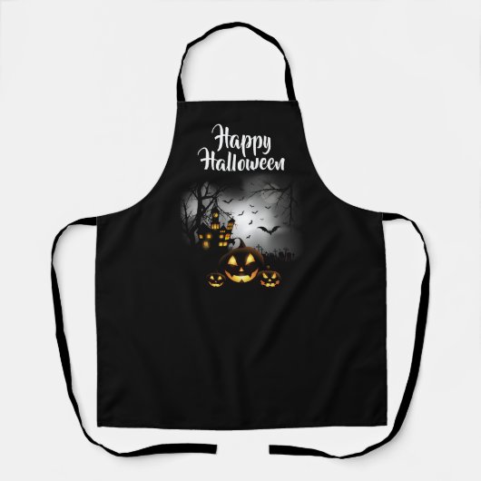 Halloween Apron Schort (Voorkant)