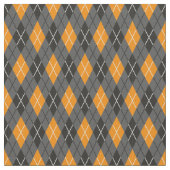 Halloween Argyle Pattern Stof (Close Up)