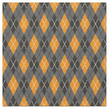 Halloween Argyle Pattern