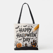 Halloween Arm bag Tote Bag (Achterkant)