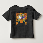 halloween art kinder shirts (Voorkant)