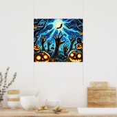 Halloween Art Poster (Keuken)