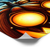 Halloween Art Poster (Hoek)