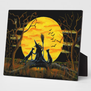 Halloween Art Print "Patience, Halloween Nears" Fotoplaat