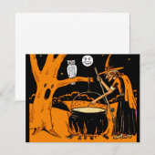  Halloween Art-uitnodigingen Kaart (Voorkant / Achterkant)