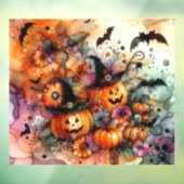 Halloween Art Window Cling Raamsticker (Vel 3)