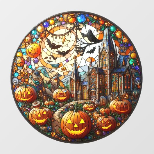 Halloween Art Window Cling Raamsticker (Vel)