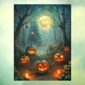 Halloween Art Window Cling Raamsticker (Vel 3)