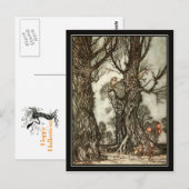  Halloween Arthur Rackham De Fairy Ball Briefkaart (Voorkant / Achterkant)