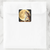 Halloween Audubon Lange-eared Uil Stickers (Tas)