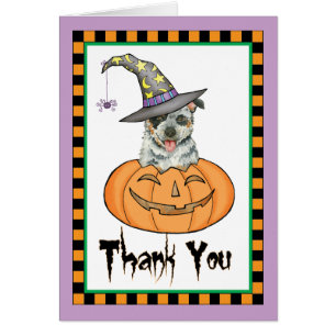 Halloween Australian Cattle Dog Dank je wel