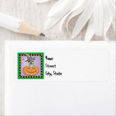 Halloween Australian Cattle Dog Etiket (Insitu)