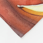 Halloween Australian Cattle with Pumpkins Scary Fleece Deken (Hoek)