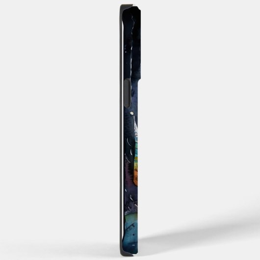 Halloween Australian Kelpie met pomkins Scary Case-Mate iPhone Case (Achterkant / Rechts)