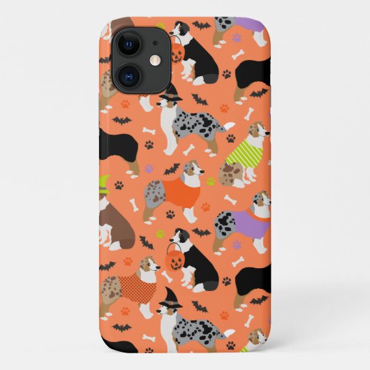Halloween Australian Shepherd Case-Mate iPhone Case (Achterkant)