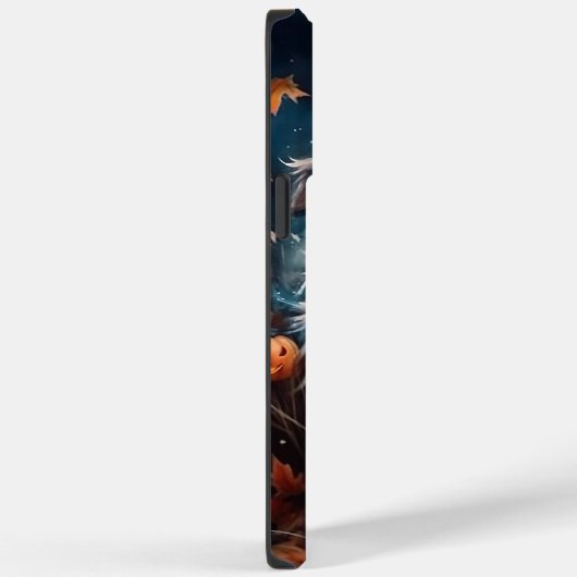 Halloween Australian Shepherd met pompoenen eng Case-Mate iPhone Case (Achterkant / Rechts)