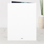 Halloween Australian Shepherd Met Pompoenen Grieze Kaart (Achterkant)