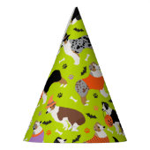 Halloween Australian Shepherd Party Pet Feesthoedjes (Links)