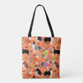 Halloween Australian Shepherd Tote Bag (Achterkant)