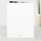 Halloween Australische Terriër Met Pompoenen Eng  Kaart (Achterkant)