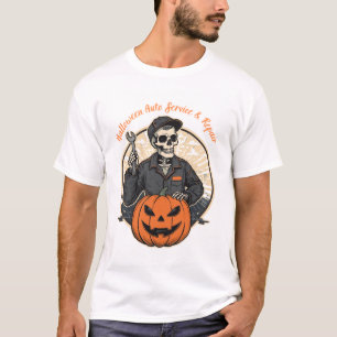 Halloween Auto Service & Repair T-shirt Grappige