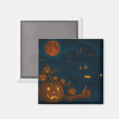 Halloween auto stop magneet (Voorkant / Achterkant)