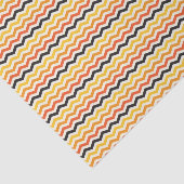 Halloween Autumn Chevron Fall Colors Tissuepapier (Detail)