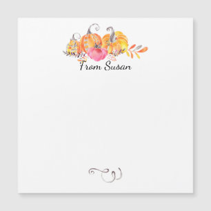 Halloween Autumn Herfst Pumpkins Waterverf Paint