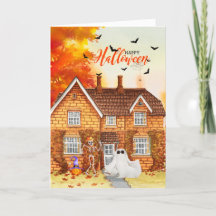 Halloween Autumn Home in herfst